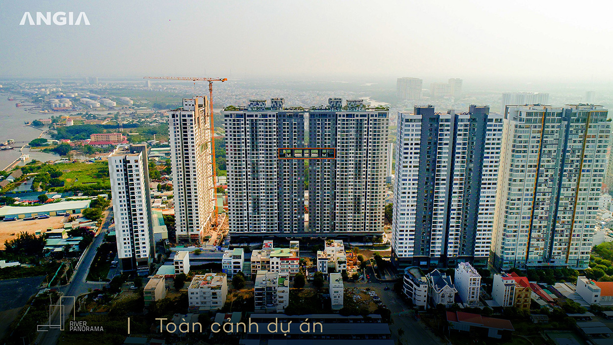 Hình ảnh thực tế dự án căn hộ chung cư River Panorama Quận 7 chủ đầu tư An Gia