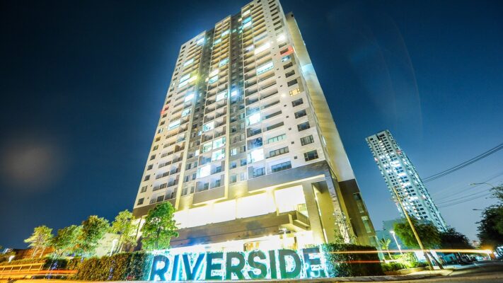 Hình ảnh thực tế dự án Riverside Quận 7.