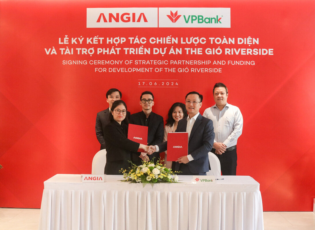 VPBank ký kết hợp tác toàn diện phát triển dự án The Gió Riverside Bình Dương với Tập đoàn An Gia